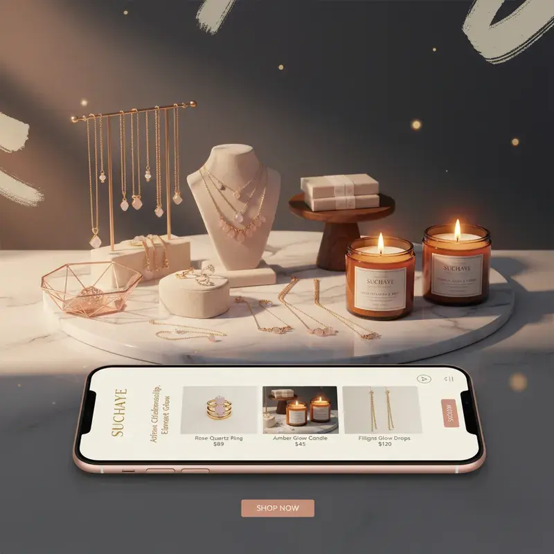 Suchaye — Jewelry & Candles Store