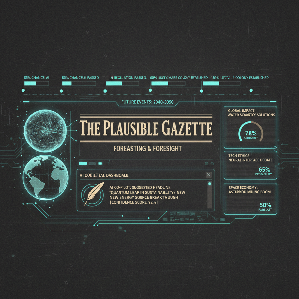 The Plausible Gazette — AI Publishing Workflow