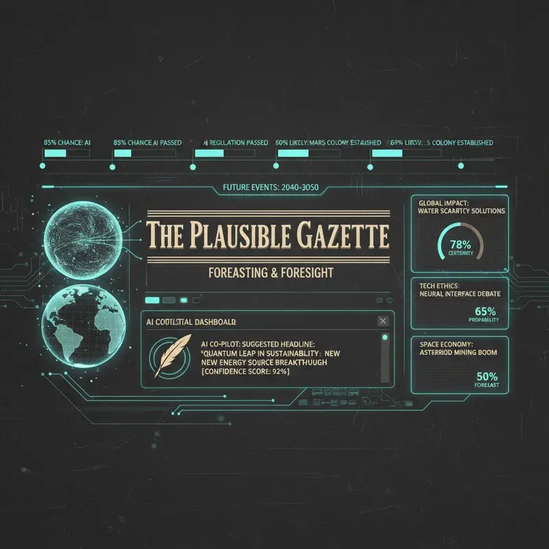 The Plausible Gazette — AI Publishing Workflow